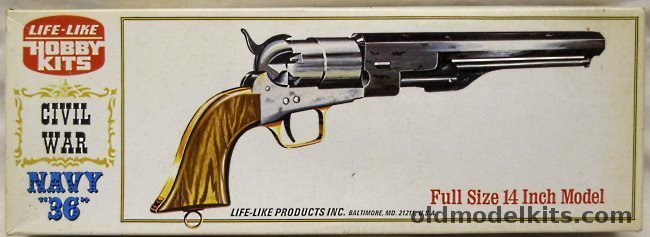 Life-Like 1/1 US Civil War Navy 36 Pistol - (ex-Pyro), 09208 plastic model kit